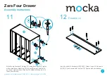 Предварительный просмотр 7 страницы Mocka Zara Four Drawer Assembly Instructions Manual