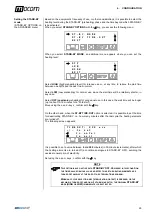 Preview for 34 page of Mocom millenium B2 Operating Manual