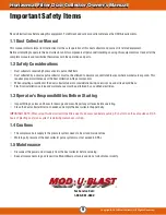 Preview for 8 page of Mod-U-Blast M12000-24C Operation & Maintenance Manual