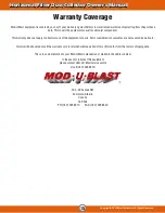 Preview for 15 page of Mod-U-Blast M12000-24C Operation & Maintenance Manual