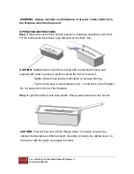 Preview for 3 page of Moda flame Cavo GF301900BK User Manual