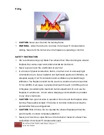 Preview for 8 page of Moda flame GF101300 User Manual