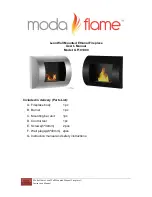 Moda flame GF101900 User Manual preview