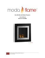 Moda flame GF102400BK User Manual preview