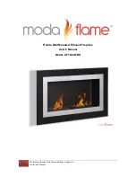 Moda flame GF102401BK User Manual preview