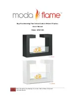 Preview for 1 page of Moda flame GF201900 User Manual