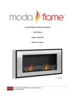 Moda flame Lugo GF101600 User Manual preview