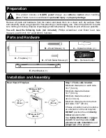 Preview for 4 page of Moda flame MFE5035C Owner'S Manual