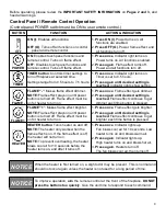 Preview for 8 page of Moda flame MFE5035C Owner'S Manual