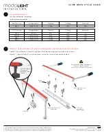 Preview for 3 page of Moda Light SUPER NEON X Installation Instructions Manual