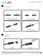 Preview for 4 page of Moda Light SUPER NEON X Installation Instructions Manual