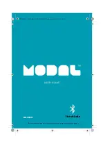 Modal MD-SPBT01 User Manual preview