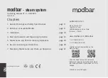 Предварительный просмотр 2 страницы modbar NEW STEAM Manual