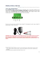 Preview for 14 page of Modbus IOG700AM-0xCR1 User Manual