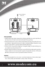 Предварительный просмотр 8 страницы Mode com MC-2007 User Manual