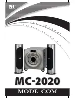 Preview for 1 page of Mode com Mc-2020 User Manual