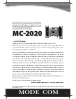 Preview for 15 page of Mode com Mc-2020 User Manual