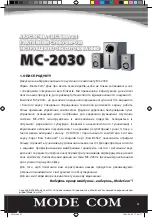 Preview for 23 page of Mode com MC-2030 User Manual