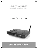 Preview for 1 page of Mode com MC-420 User Manual