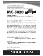 Preview for 31 page of Mode com MC-5020 User Manual