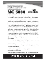 Preview for 7 page of Mode com MC-5030 Instruction Manual