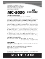 Preview for 19 page of Mode com MC-5030 Instruction Manual