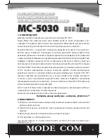 Preview for 23 page of Mode com MC-5030 Instruction Manual