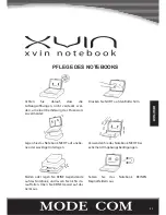 Preview for 57 page of Mode com XVIN User Manual