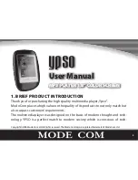 Preview for 3 page of Mode com Ypso User Manual