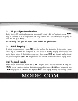 Preview for 11 page of Mode com Ypso User Manual