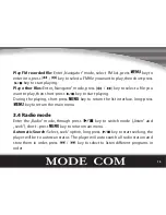 Preview for 13 page of Mode com Ypso User Manual