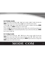 Preview for 17 page of Mode com Ypso User Manual