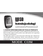 Preview for 23 page of Mode com Ypso User Manual