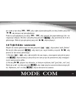 Preview for 39 page of Mode com Ypso User Manual