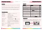 Preview for 3 page of Mode Lighting ColourStyle User Manual