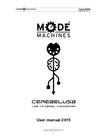 Предварительный просмотр 1 страницы Mode Machines CerebelUSB User Manual