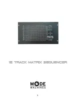 Preview for 3 page of Mode Machines SEQ12 User Manual