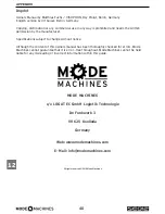 Preview for 40 page of Mode Machines SEQ12 User Manual