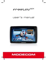 Modecom freetab 1003 User Manual предпросмотр