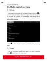 Preview for 14 page of Modecom freetab 1003 User Manual