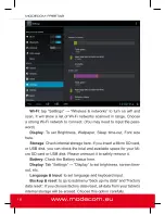 Предварительный просмотр 16 страницы Modecom FreeTAB 2096 X2 User Manual