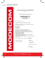 Предварительный просмотр 38 страницы Modecom FreeTAB 2096 X2 User Manual