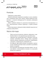 Preview for 26 page of Modecom Freetab 7004 HD PLUS X2 3G PLUS Dual User Manual