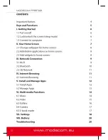Preview for 2 page of Modecom freetab 8001 User Manual