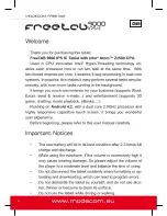 Preview for 4 page of Modecom FreeTAB 9000 IPS ICG User Manual