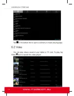 Предварительный просмотр 14 страницы Modecom FreeTAB 9702 HD X2 User Manual