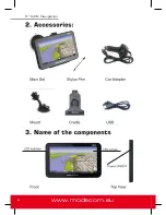 Preview for 6 page of Modecom FreeWay SX User Manual