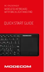 Modecom K-MC-TPK2-100-BL Quick Start Manual preview