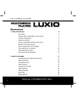 Preview for 2 page of Modecom Luxio Manual