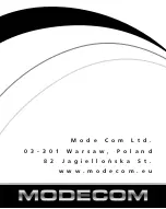 Предварительный просмотр 72 страницы Modecom MAXO User Manual